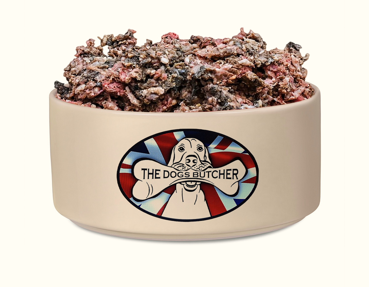 PUPPY Duck and Tripe 10% bone MINCE 1KG