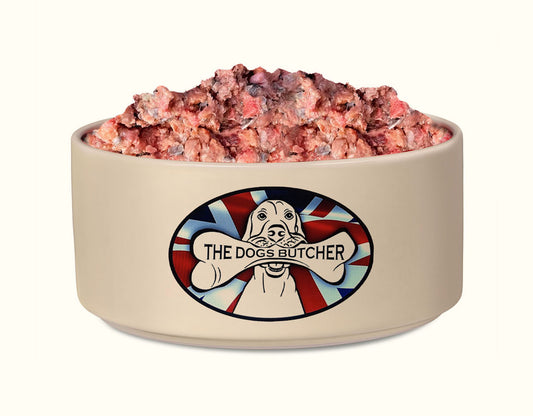 Salmon and Turkey MINCE 80-10-10 1kg THIS NOW CONTAINS ALL BEEF OFFAL