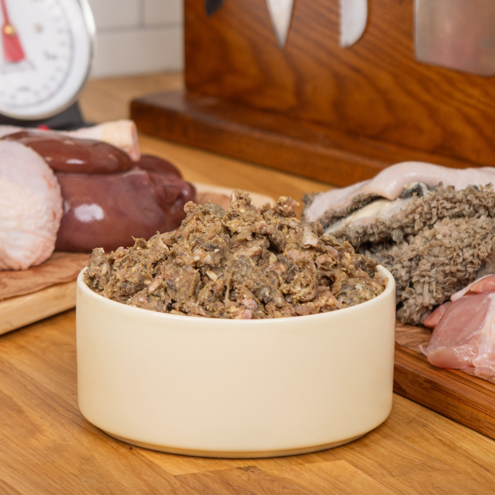 Ox Tripe with Chicken Raw Mince 80:10:10 (1kg)