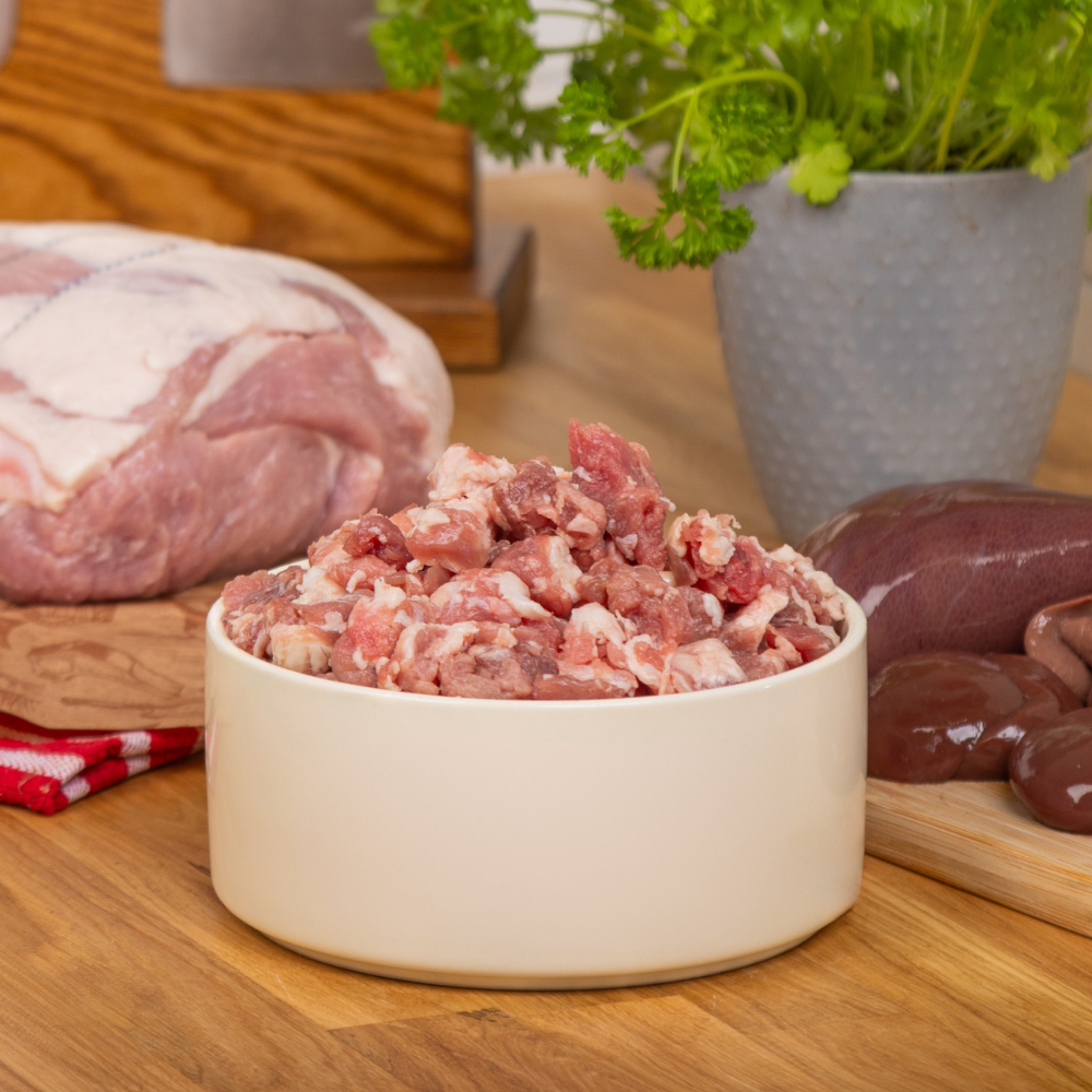 Purely Pork Single Protein MINCE 80-10-10 1KG
