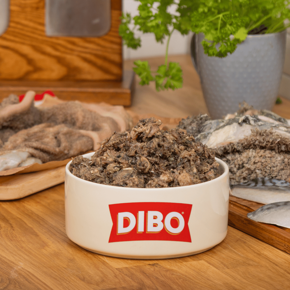 Tripe & Oily Fish Raw Mince with Bone (1kg)