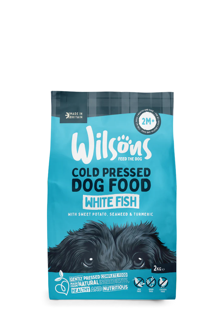 Wilsons White Fish Premium Cold Pressed Dog Food 2kg