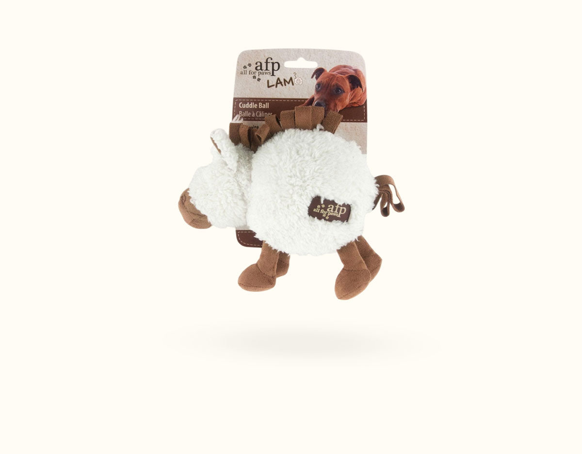 All For Paws Cuddle Animal Ball Bouncer - Sheep
