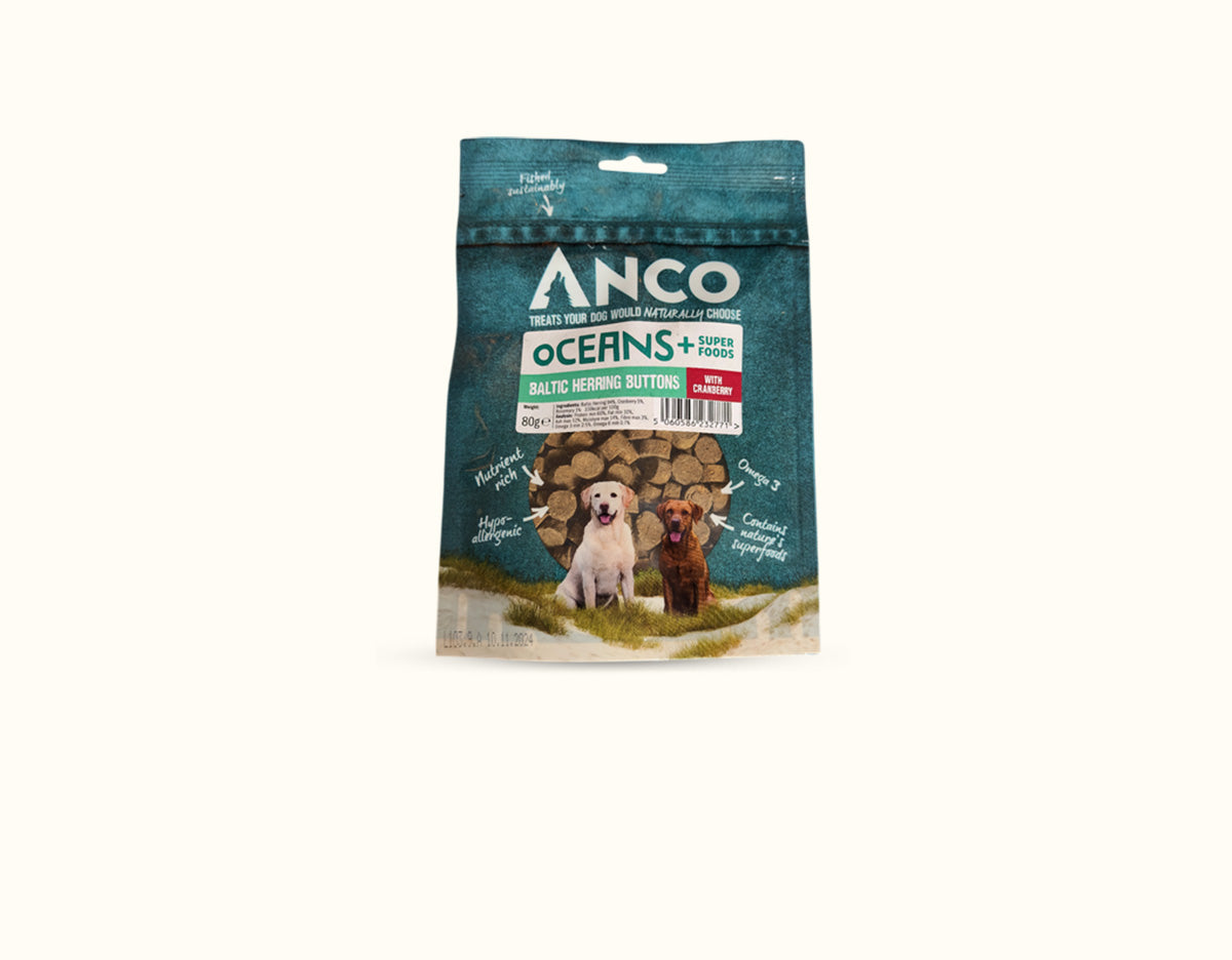 Anco Herring And Cranberry Buttons