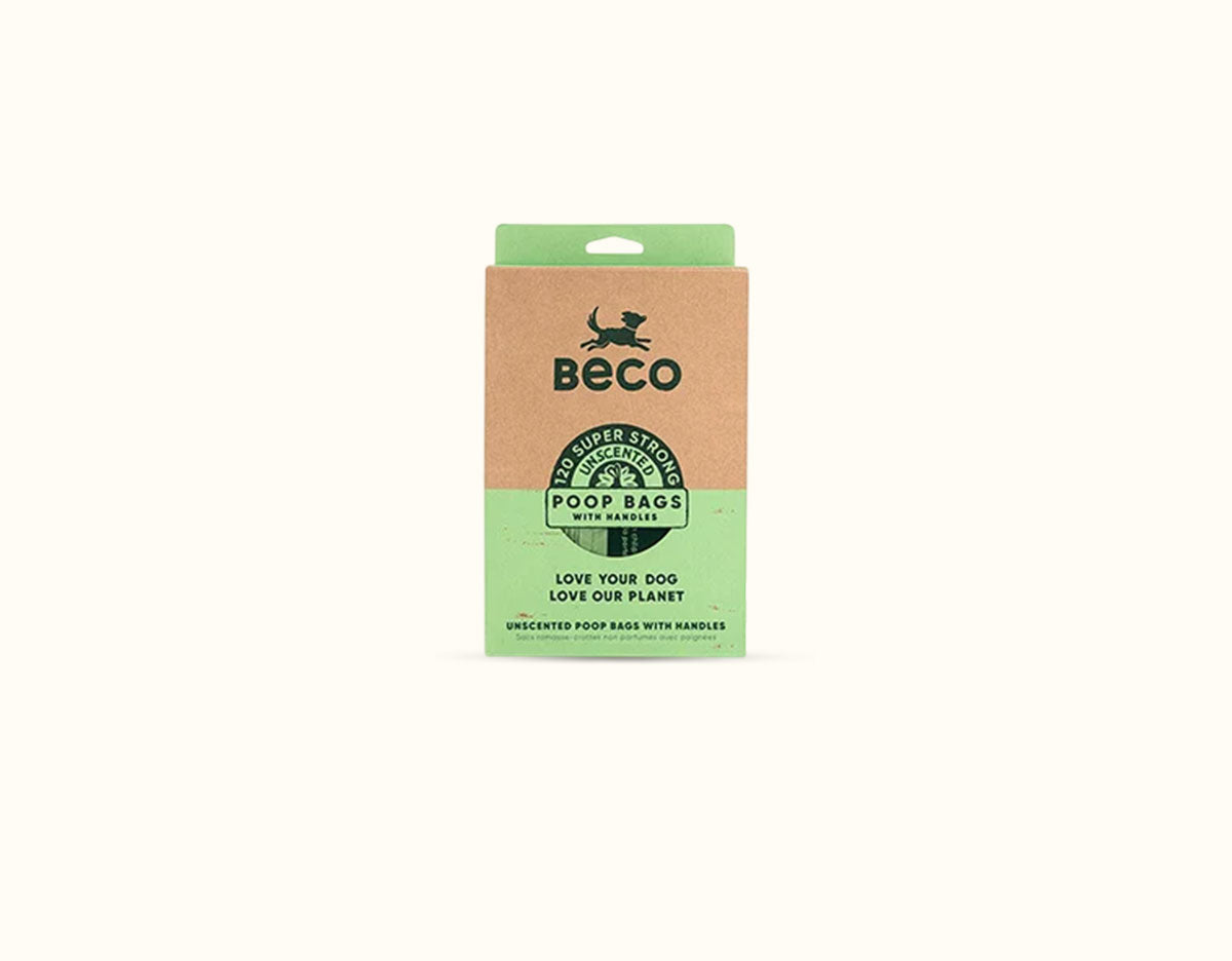 Beco Unscented Poop Bags 120 with handles