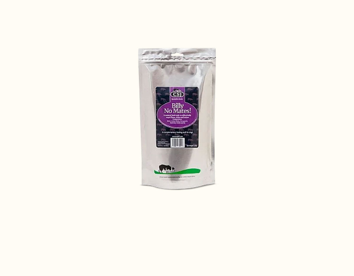 CSJ Billy No Mates! 1kg - Flea and Tick Deterrent