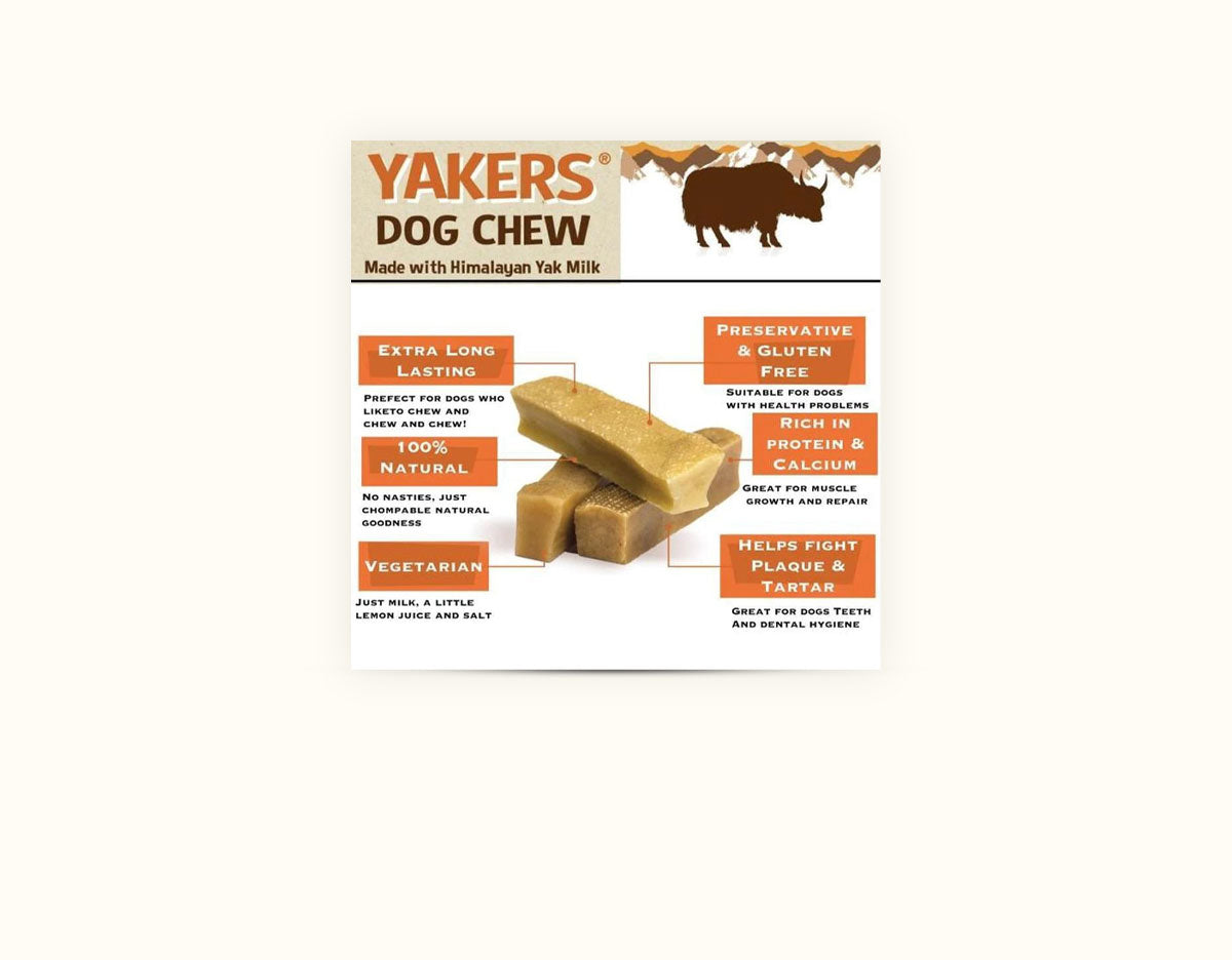 Yakers Dog Chew - Medium