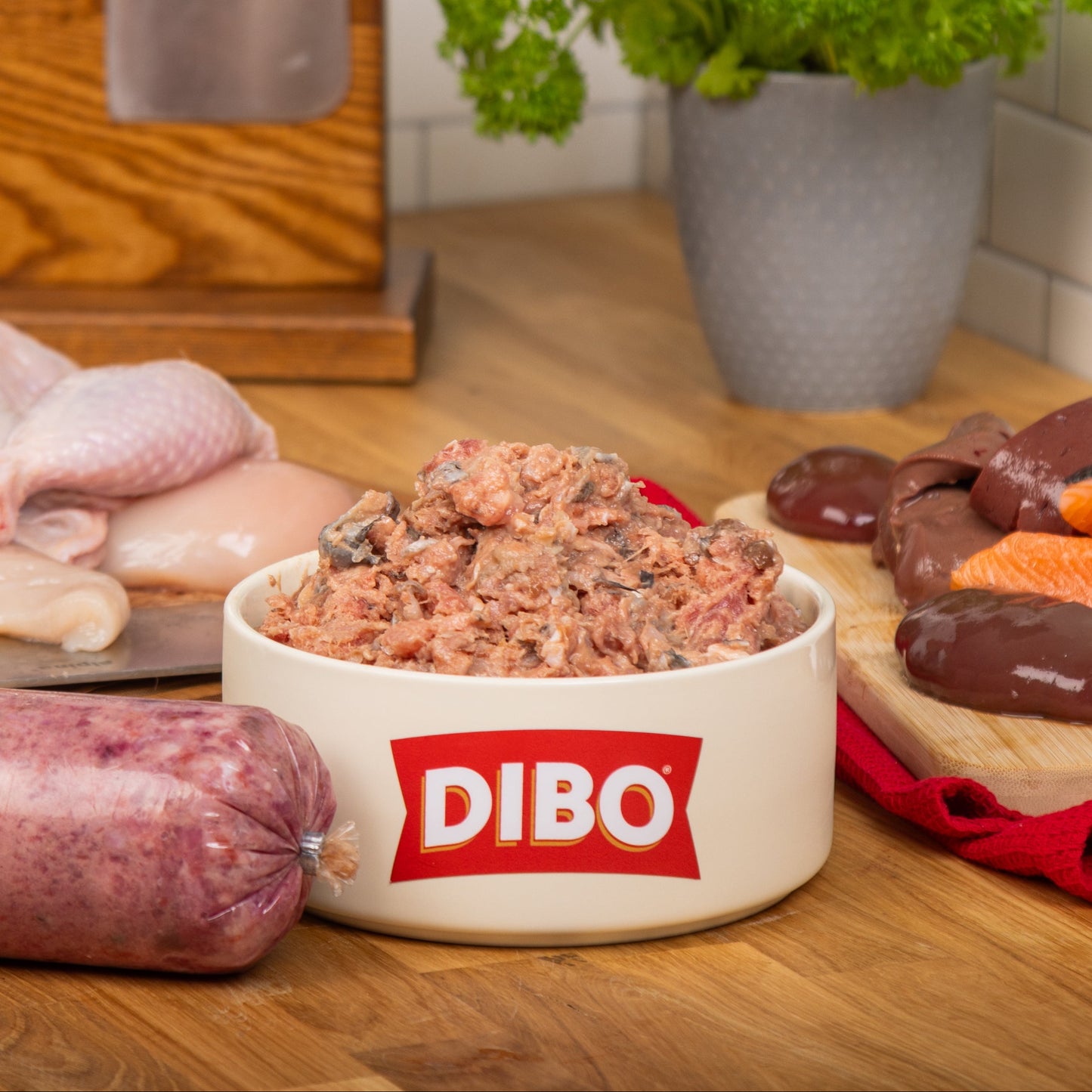 DIBO 80/10/10 Chicken & Salmon Mix Chubb