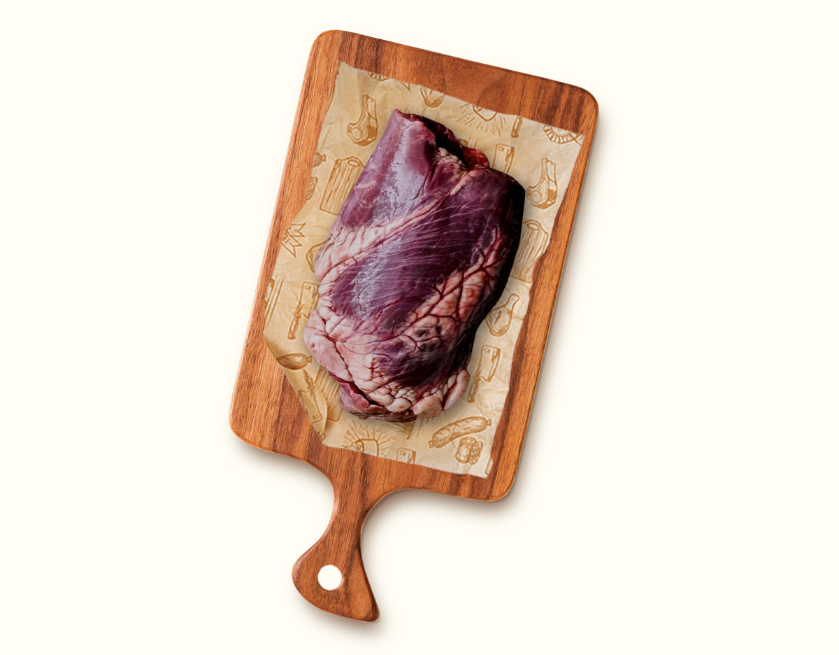 Ox heart CHUNKS locally sourced 1KG