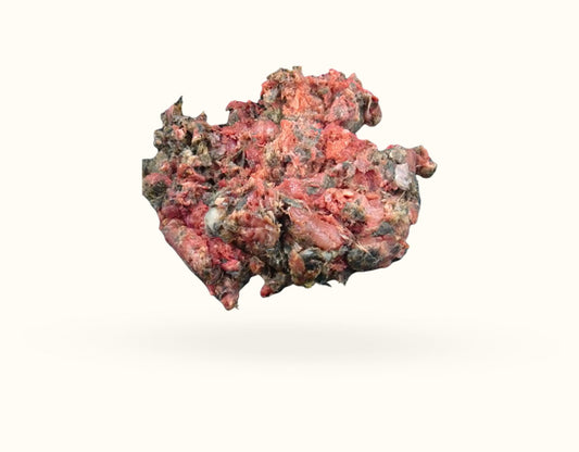 Wild gutted rabbit minced in fur Single Protein MINCE 1KG