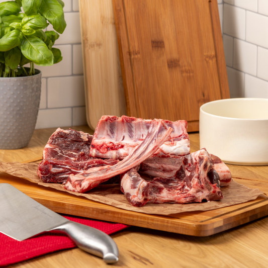 Goat Rib Skeleton Raw Dog Food Bones – Ribs, Necks & Recreational Bones | The Dog’s ...