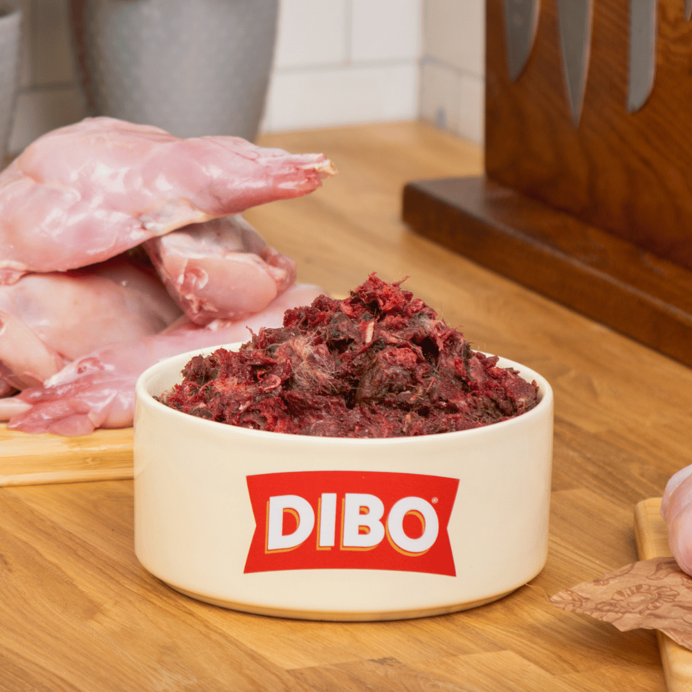 DIBO Finest Purely Wild Gutted British Hare Raw Mince (1kg)
