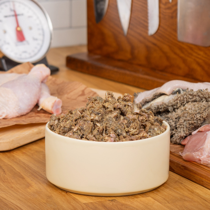 PUPPY Chicken with Tripe 10% bone MINCE 1KG