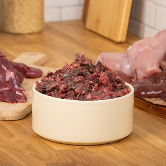 Venison and Whole Rabbit MINCE 80-10-10 1kg