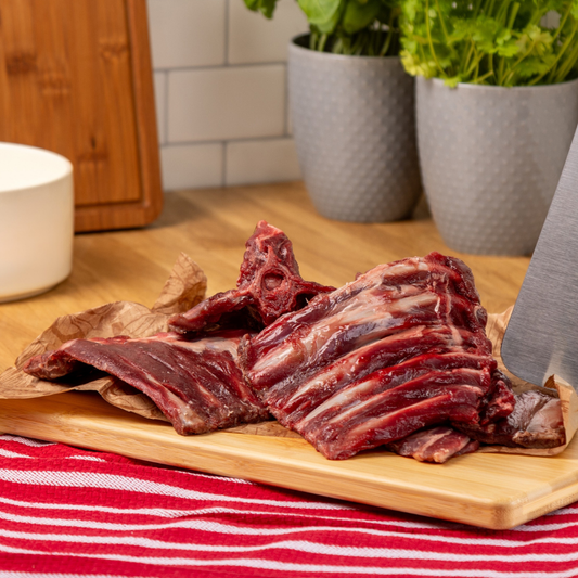 Venison ribs, necks and spine 1 kg