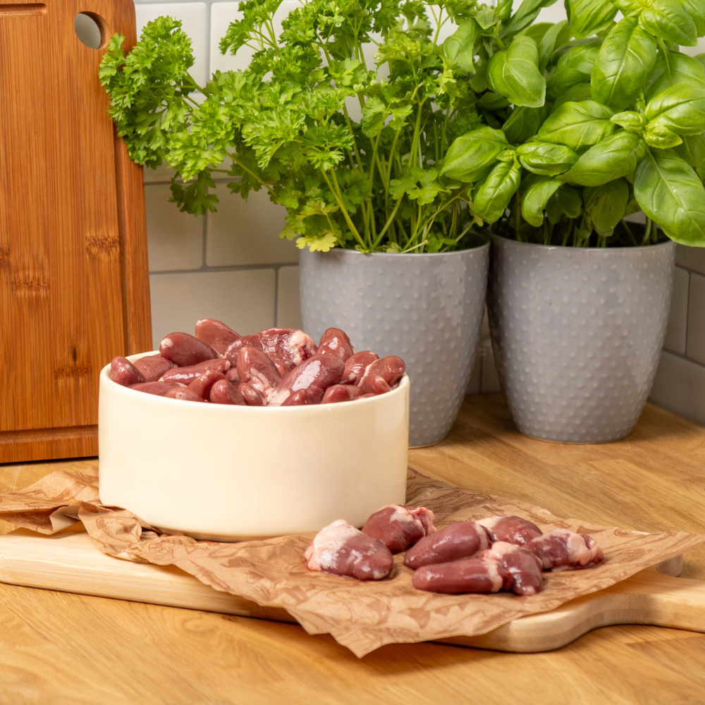 Chicken hearts. From locally sourced free range chicken 1KG