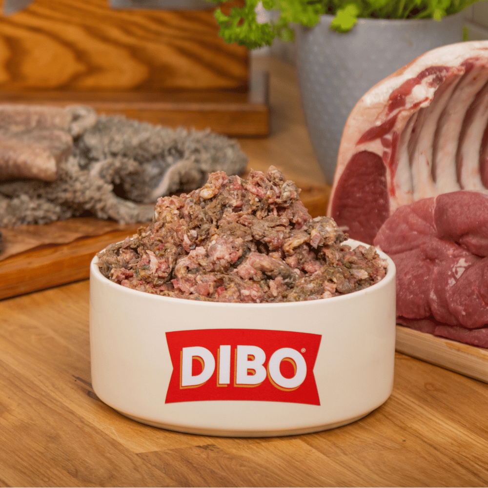 DIBO Finest Ox & Lamb Raw Boneless Mince (1kg)