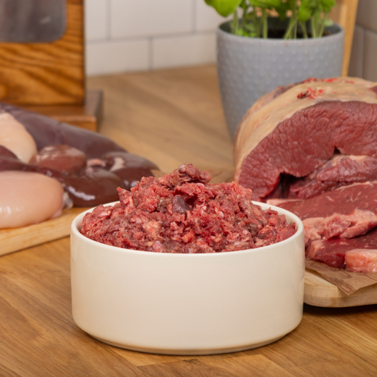 Ox (Beef) MINCE with Chicken 80-10-10 1KG