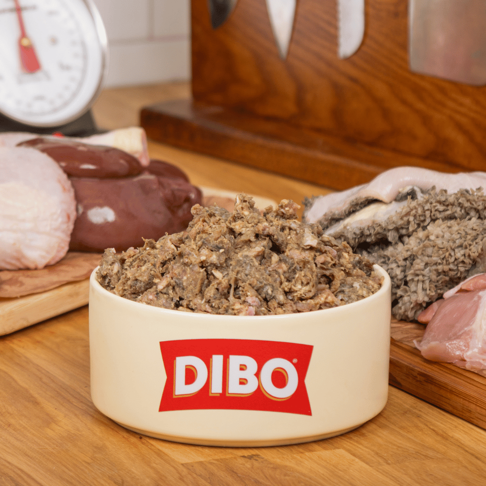 Puppy Ox Tripe with Chicken Raw Mince 80:10:10 (1kg)