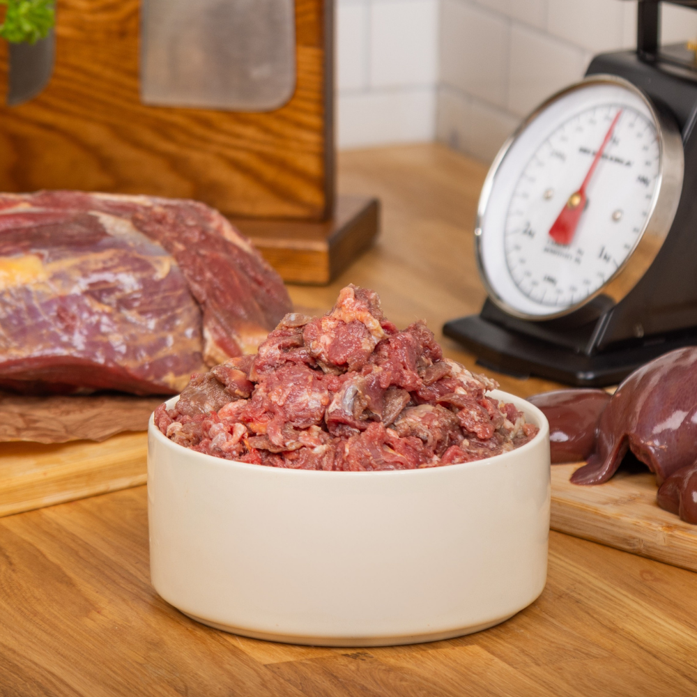 Purely Horse Raw Mince 80:10:10 (1kg)