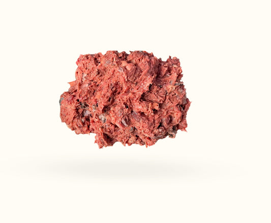 Salmon with Wild Venison MINCE 80-10-10 with LAMB OFFAL 1kg