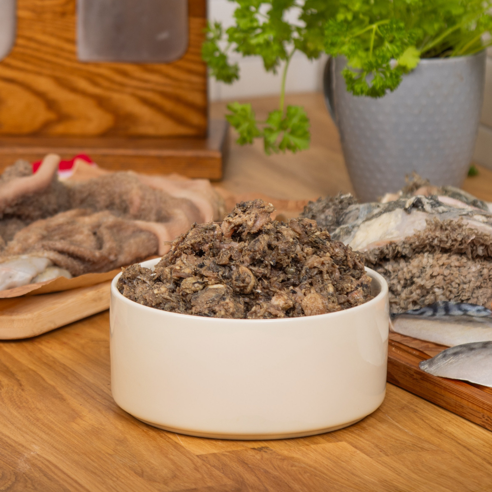 Tripe & Oily Fish MINCE approx 5% bone 1KG