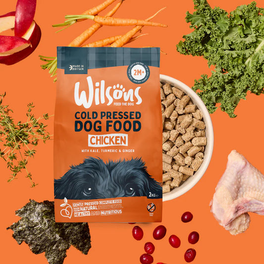 Wilsons Chicken Premium British Cold Pressed Dog Food 2kg