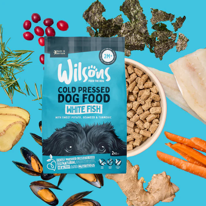 Wilsons White Fish Premium Cold Pressed Dog Food 2kg