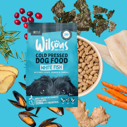Wilsons White Fish Premium Cold Pressed Dog Food 2kg