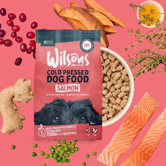 Wilsons Salmon Premium British Cold Pressed Dog Food 2kg