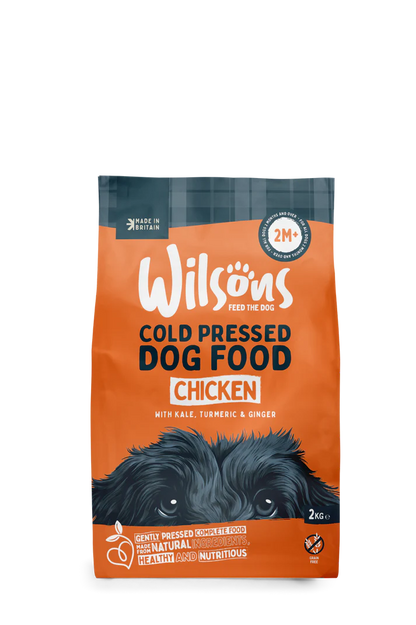 Wilsons Chicken Premium British Cold Pressed Dog Food 2kg