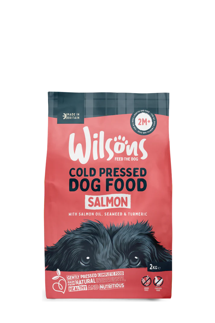 Wilsons Salmon Premium British Cold Pressed Dog Food 2kg