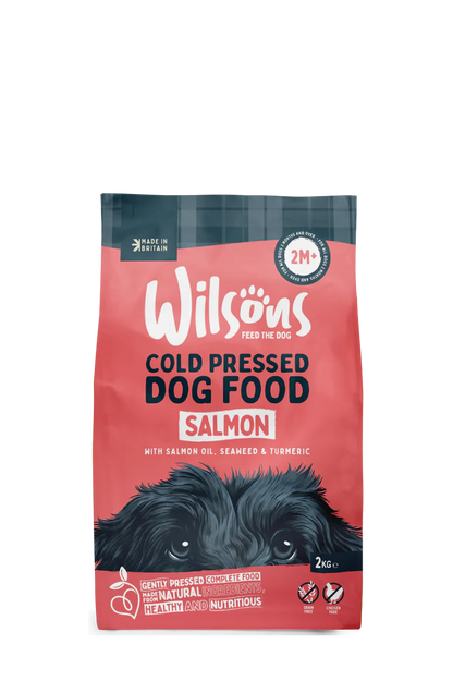 Wilsons Salmon Premium British Cold Pressed Dog Food 2kg
