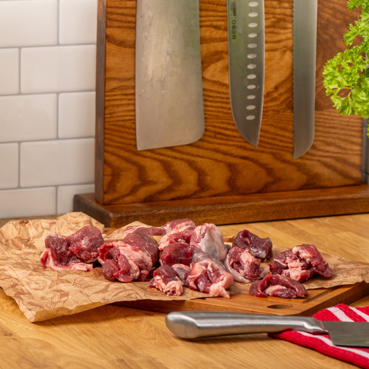 Goat meat CHUNKS locally sourced 500G