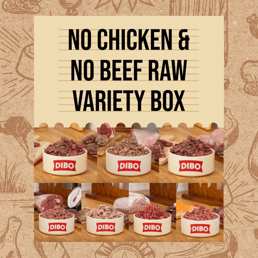 No Chicken & No Beef 80:10:10 Variety Raw Box (7kg)