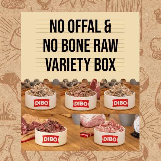 No Offal & No Bone Raw Variety Box (7kg)