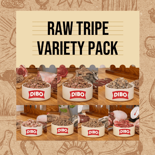Raw Tripe Minces 80:10:10 Variety Pack (7kg)