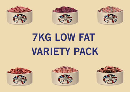 Low Fat variety box 7kg (Maximum 2 per customer) *SEASONAL UPDATE*