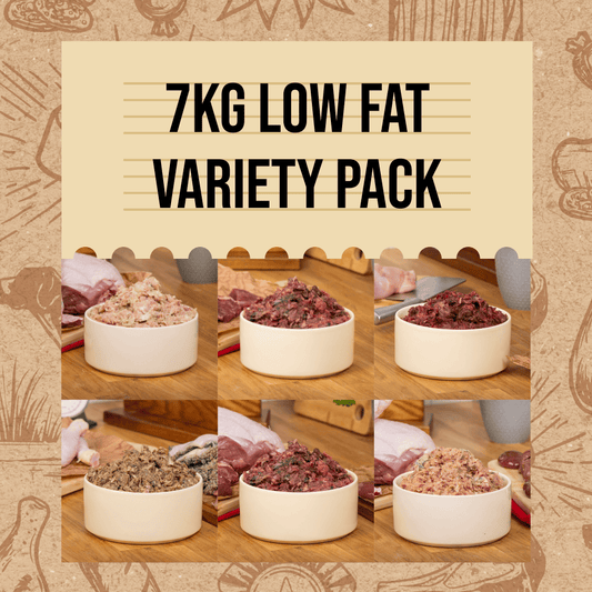 Low Fat Raw Variety Box (7kg)