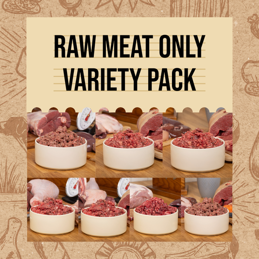 Raw Meat Only 80:10:10 Variety Pack (7kg)