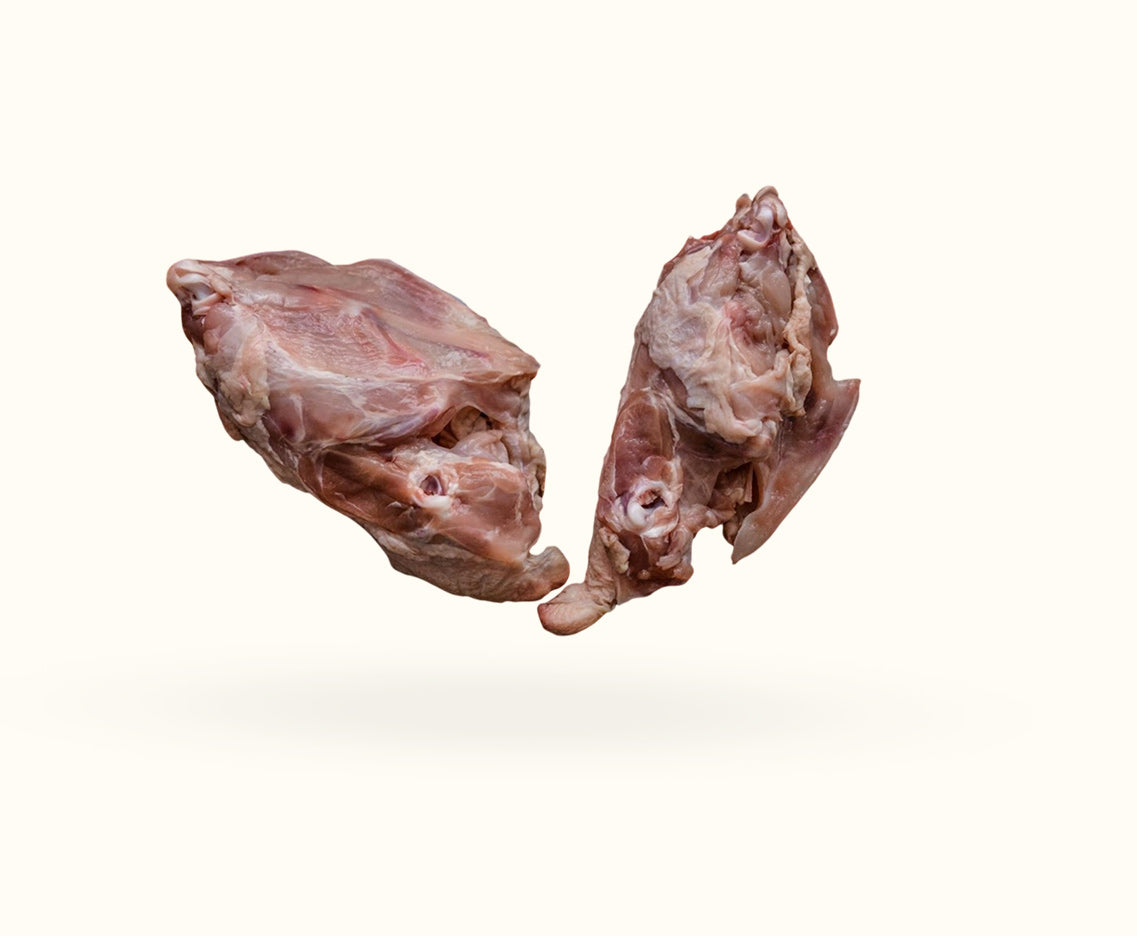 Chicken carcass x 2 , from locally sourced free range birds. Weight approx 800g-1kg but may fall either side of this
