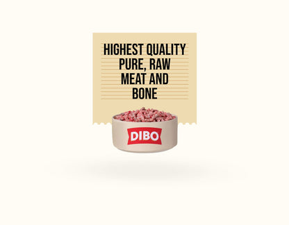 DIBO Free Flow Mince Beef & Tripe 1KG