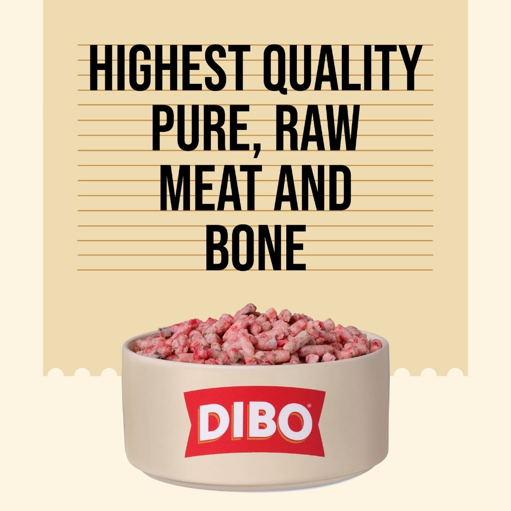 DIBO Free Flow Mince Beef & Tripe 1KG