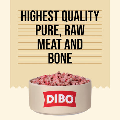 DIBO Free Flow Mince Beef & Tripe 1KG