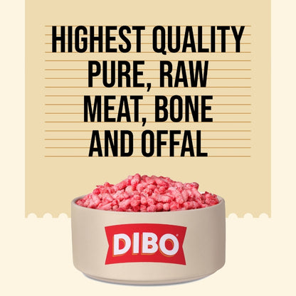DIBO Free Flow Mince Chicken, Beef and Offal