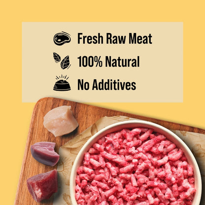 DIBO Free Flow Mince Chicken, Beef and Offal