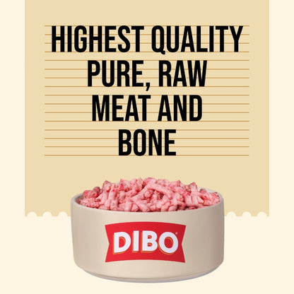 DIBO Free Flow Mince Turkey & Tripe 1kg