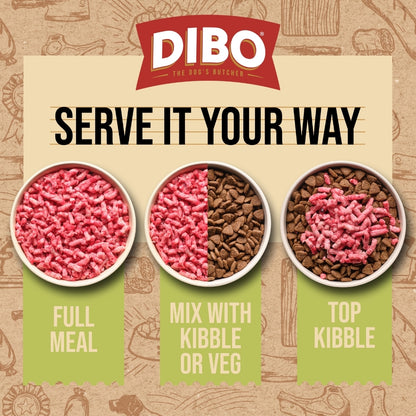DIBO Free Flow Mince Goose, Beef and Offal 1kg