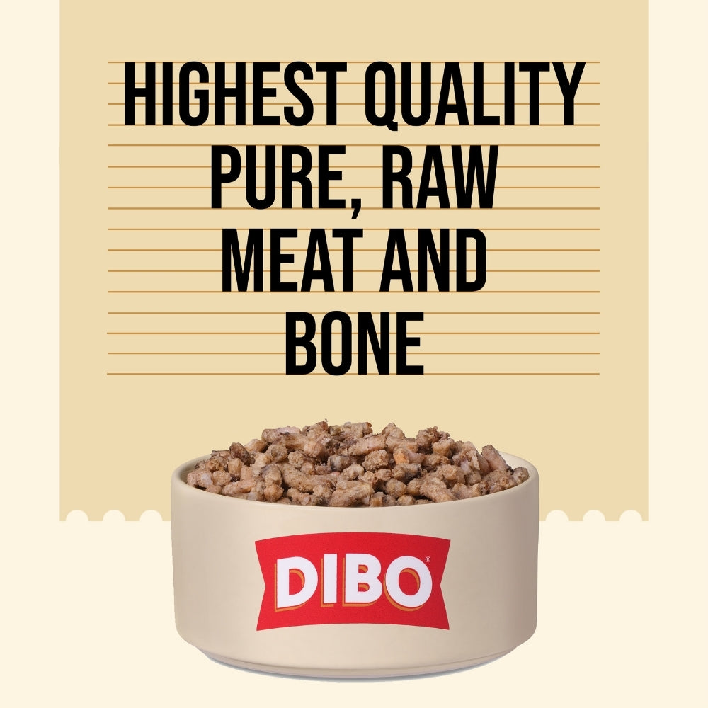 DIBO Free Flow Mince Salmon & Beef Tripe 1kg