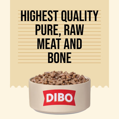 DIBO Free Flow Mince Salmon & Beef Tripe 1kg